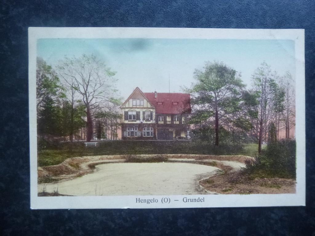 HENGELO Ov De Grundel C 1925, Ophalen of Verzenden, 1920 tot 1940, Overijssel