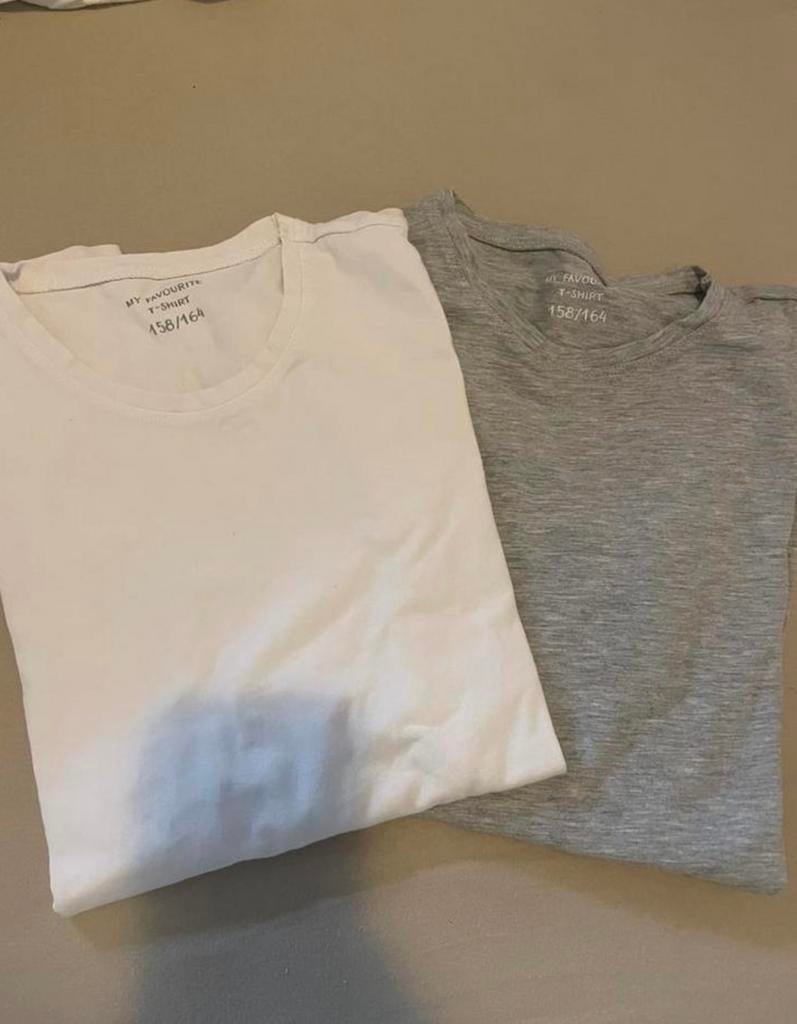 2 longsleeve shirts thermoshirt skipully 158-164, Ophalen of Verzenden, Zo goed als nieuw, Shirt of Longsleeve