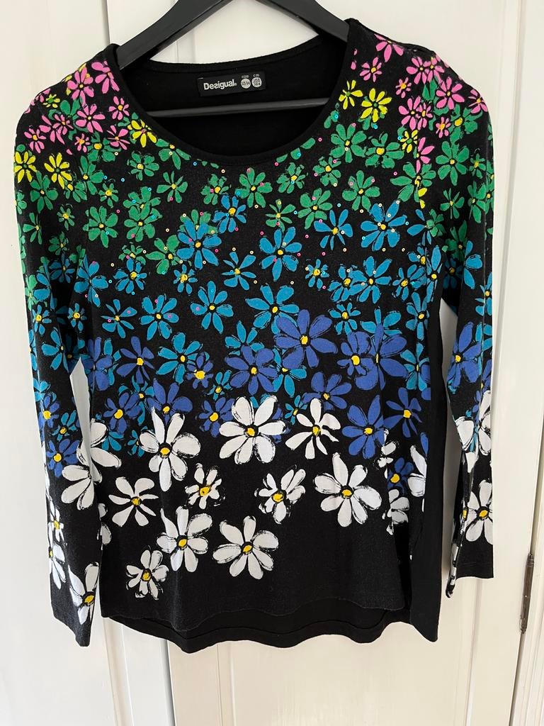Leuk Desigual Shirt Maat 158, Ophalen of Verzenden, Zo goed als nieuw, Meisje, Shirt of Longsleeve