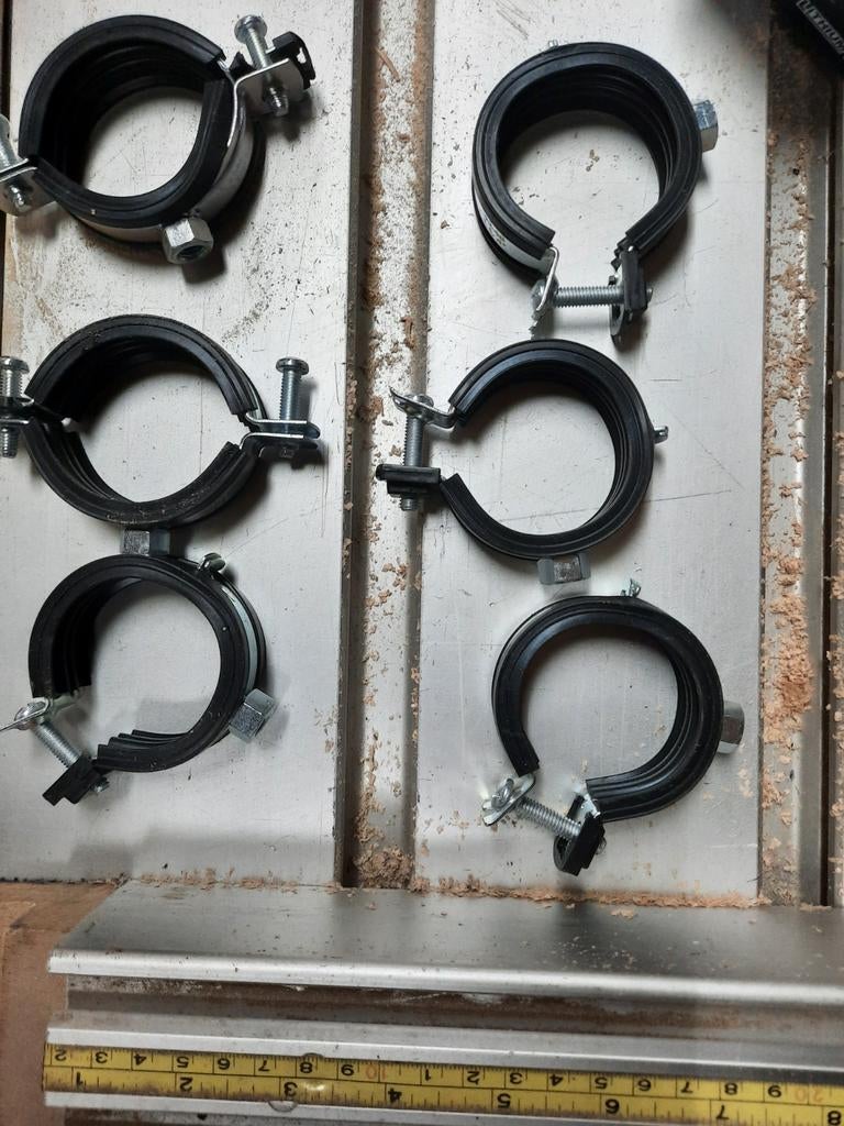Muurbeugels flamco beugels'buis beugels, Doe-het-zelf en Verbouw, Ophalen of Verzenden, Gebruikt, Overige typen