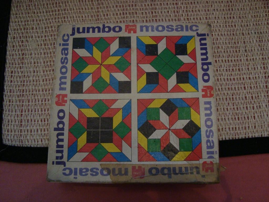 Jumbo mosaic, Kinderen en Baby's, Speelgoed | Educatief en Creatief, Ophalen of Verzenden, Zo goed als nieuw, Puzzelen