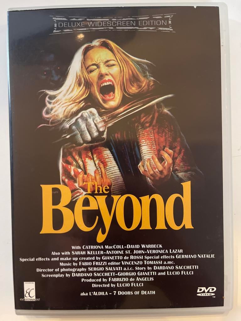 The Beyond - Deluxe Widescreen Edition DVD, Vanaf 16 jaar, Boxset, Ophalen of Verzenden, Zo goed als nieuw