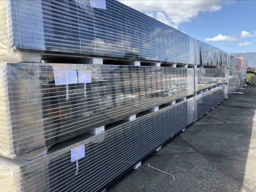 Sandwichpanelen wand Antraciet 40mm Voorraad, Ophalen, Nieuw, Overige materialen