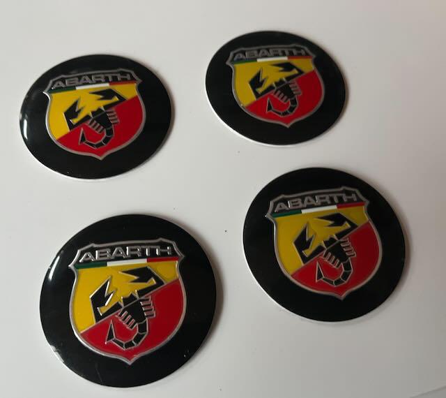 - ABARTH   velg doppen 5,6 cm, Ophalen of Verzenden, Nieuw