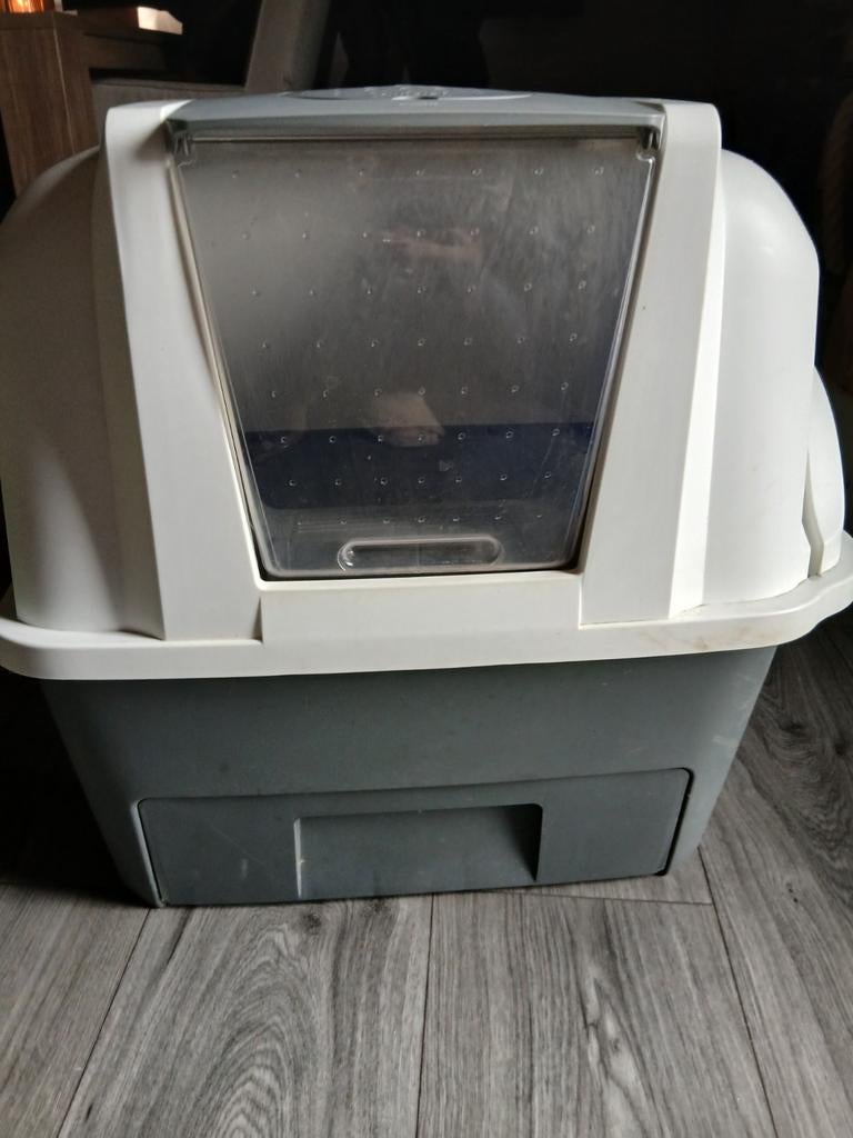 Kattenbak, Dieren en Toebehoren, Kattenbakken, Gebruikt, Zelfreinigend, Ophalen