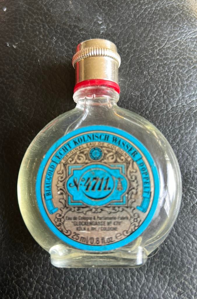 Vintage 4711 eau de cologne - 25 ml, Ophalen of Verzenden, Zo goed als nieuw, Miniatuur