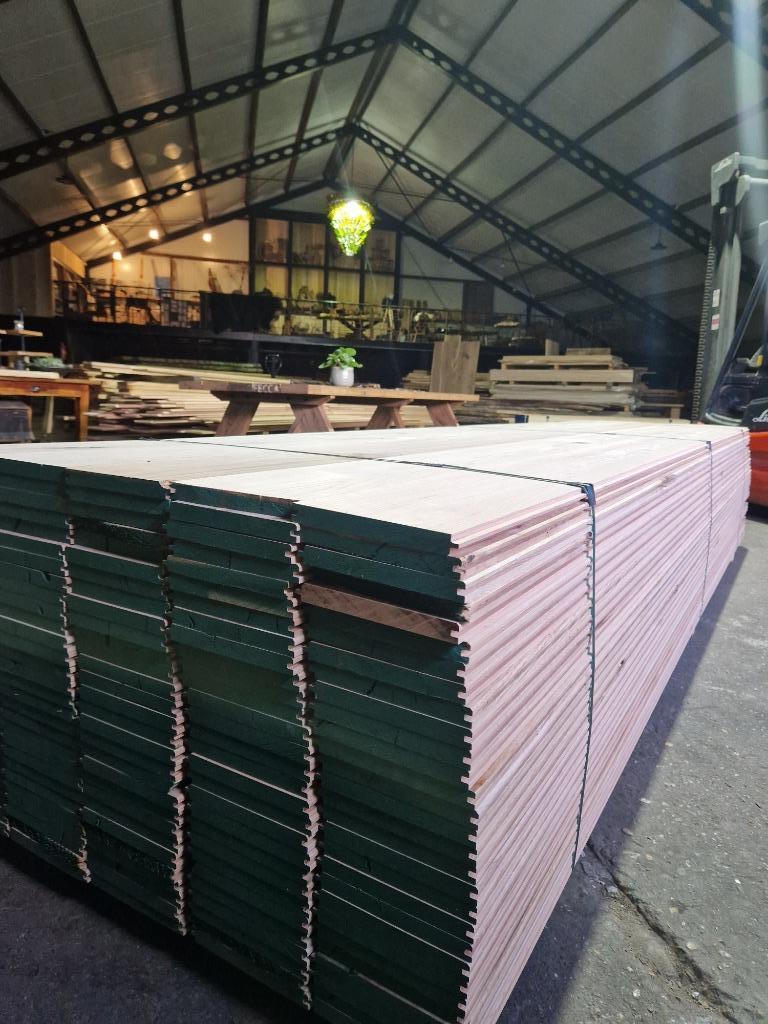 eiken dakbeschot, Doe-het-zelf en Verbouw, Hout en Planken, Nieuw, Plank, Eiken, 250 tot 300 cm, Minder dan 25 mm, Ophalen of Verzenden