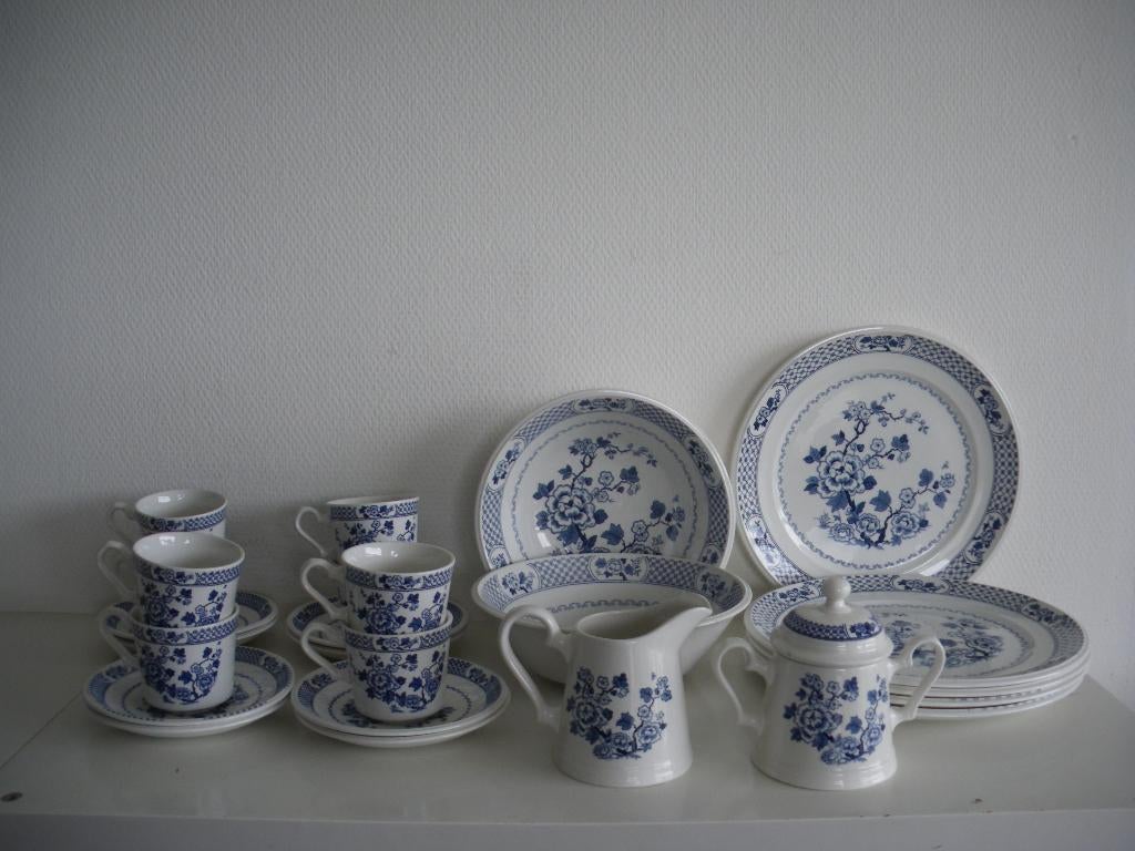 Johnson Brothers Kyoto servies, Ophalen of Verzenden, Zo goed als nieuw, Bord(en), Wedgwood