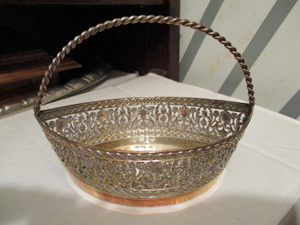 Bonbonmandje (verzilverd), Antiek en Kunst, Ophalen of Verzenden