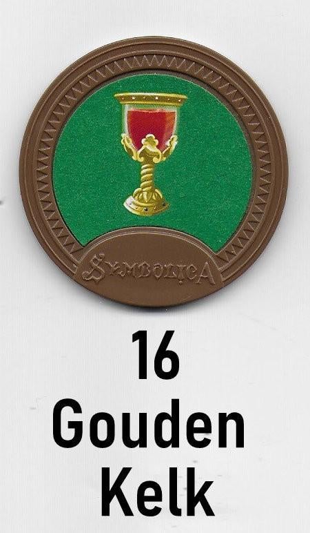 Emte Efteling medaillon nr 16 Gouden Kelk, Ophalen of Verzenden, Zo goed als nieuw, Overige typen