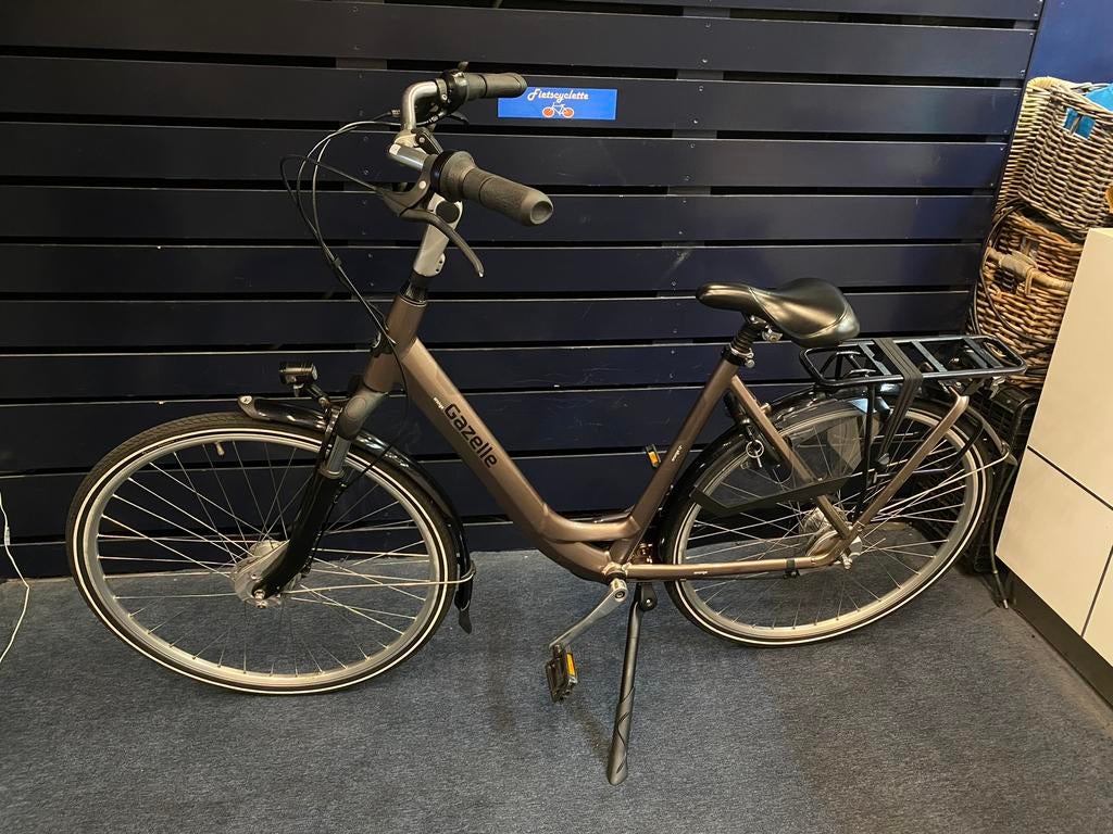 Als nieuw show model gazelle orange C7+ 53cm of 57cm, Fietsen en Brommers, Fietsen | Dames | Damesfietsen, 53 tot 56 cm, Ophalen