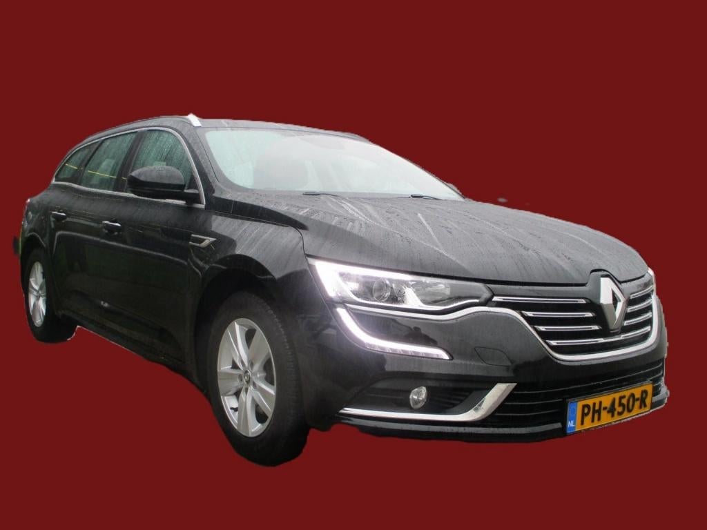 Renault Talisman Energy dCi 110pk PDC 2017 Zwart massage aut, Auto's, Stof, 4 cilinders, 1850 kg, Zwart