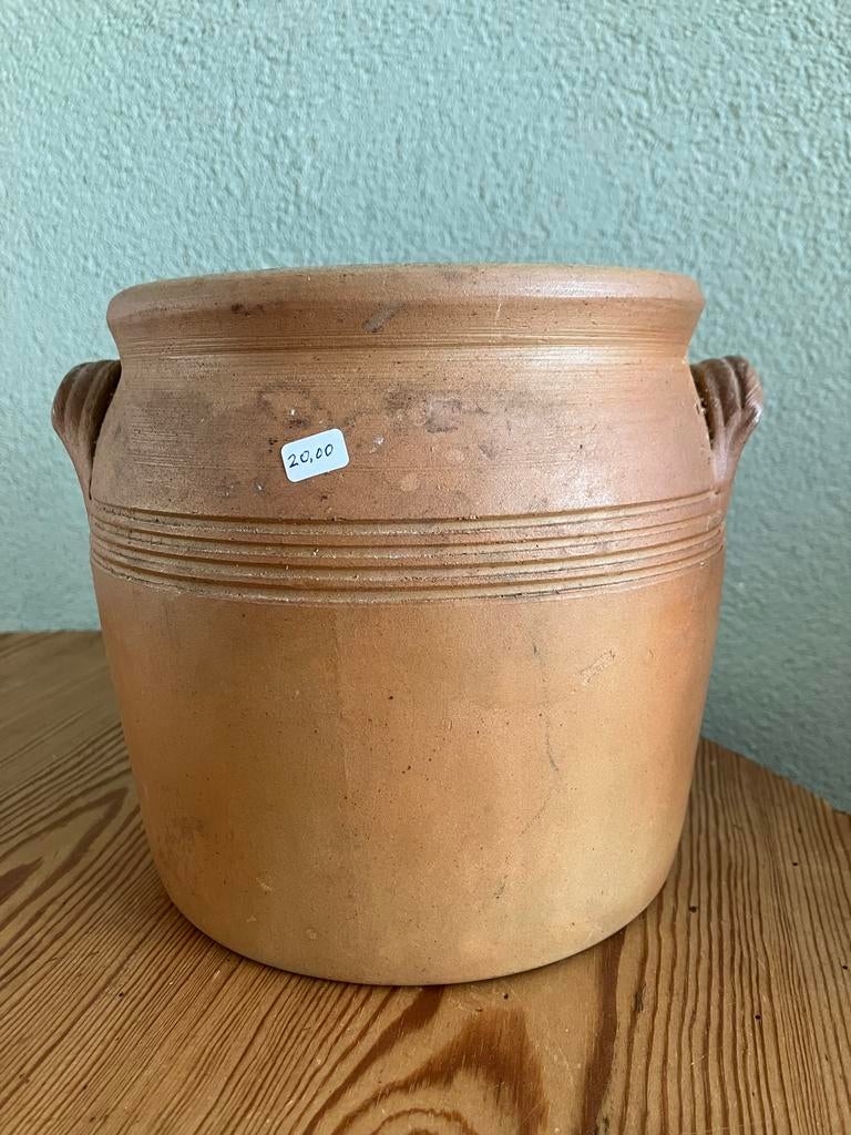 Oude Franse Grespot - 17 cm hoog, 16 cm doorsnee, Antiek en Kunst, Curiosa en Brocante, Ophalen of Verzenden