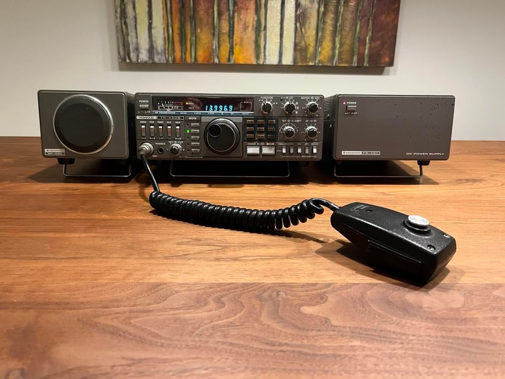 Kenwood TS-430S met accesoires, Telecommunicatie, Zenders en Ontvangers, Ophalen, Gebruikt, Zender en Ontvanger