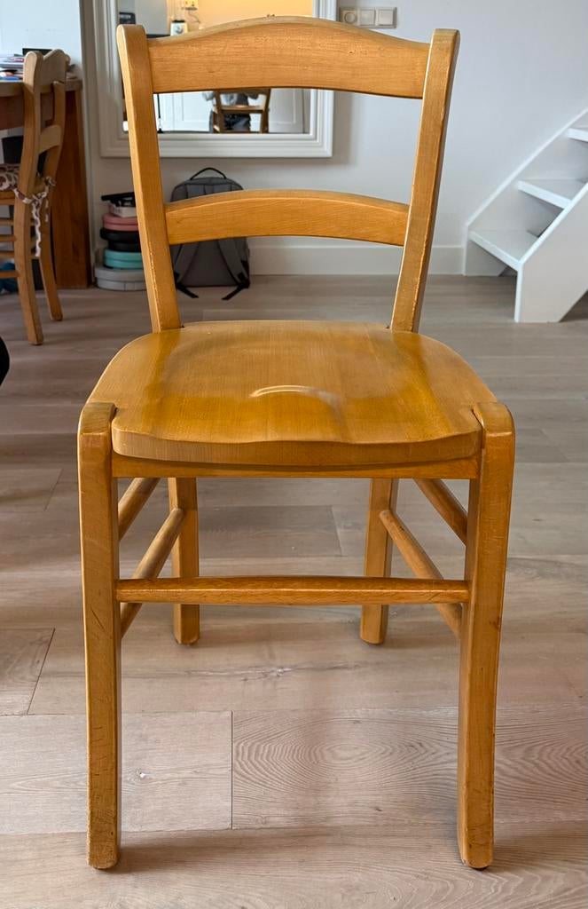 Stoelen, Huis en Inrichting, Ophalen, Bruin, Zo goed als nieuw, Vijf, Zes of meer stoelen