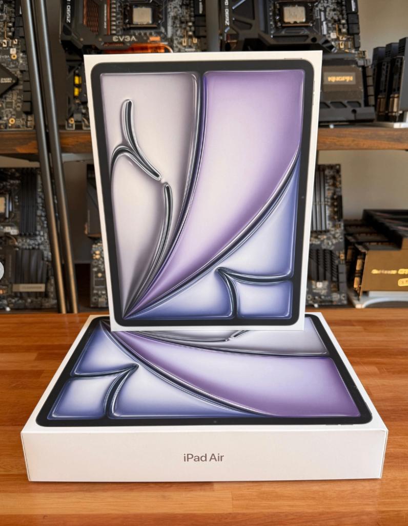 iPad Air 11 M3 chip 128 GB Space gray In Sealed Box Unused, Computers en Software, Apple iPads, Apple iPad Air, 11 inch, Nieuw