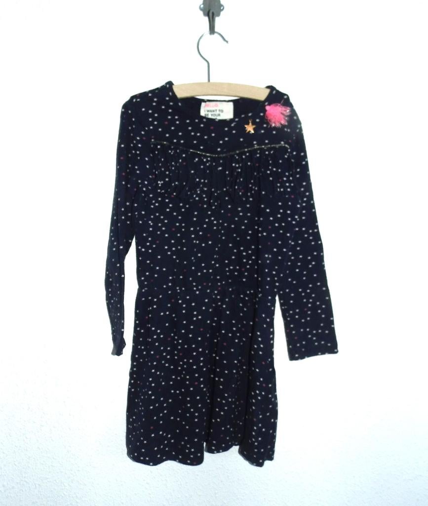 mooie Mim Pi jurk maat 116, Kinderen en Baby's, Kinderkleding | Maat 116, Meisje, Ophalen of Verzenden, Zo goed als nieuw, Jurk of Rok
