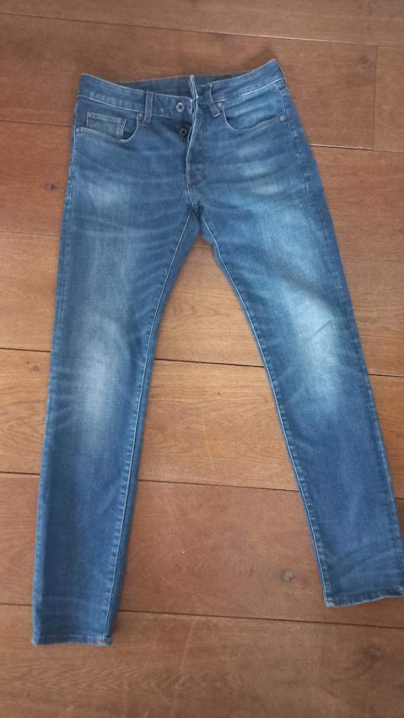 G-Star Raw jeans W29 L32 - 3301, Blauw, Overige jeansmaten, Ophalen of Verzenden, Zo goed als nieuw