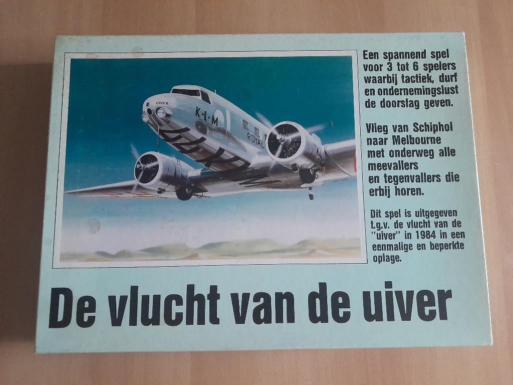 De Vlucht van de Uiver spel ( izgs ) KLM Schiphol, Verzamelen, Ophalen, Zo goed als nieuw, Overige typen