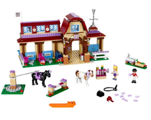 Lego Friends 41126 Heartlake paardrijclub, Ophalen of Verzenden, Zo goed als nieuw, Complete set, Lego