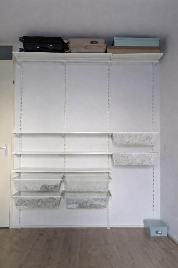 Ikea Boaxel kledingkast/ open kast, Ophalen, Zo goed als nieuw