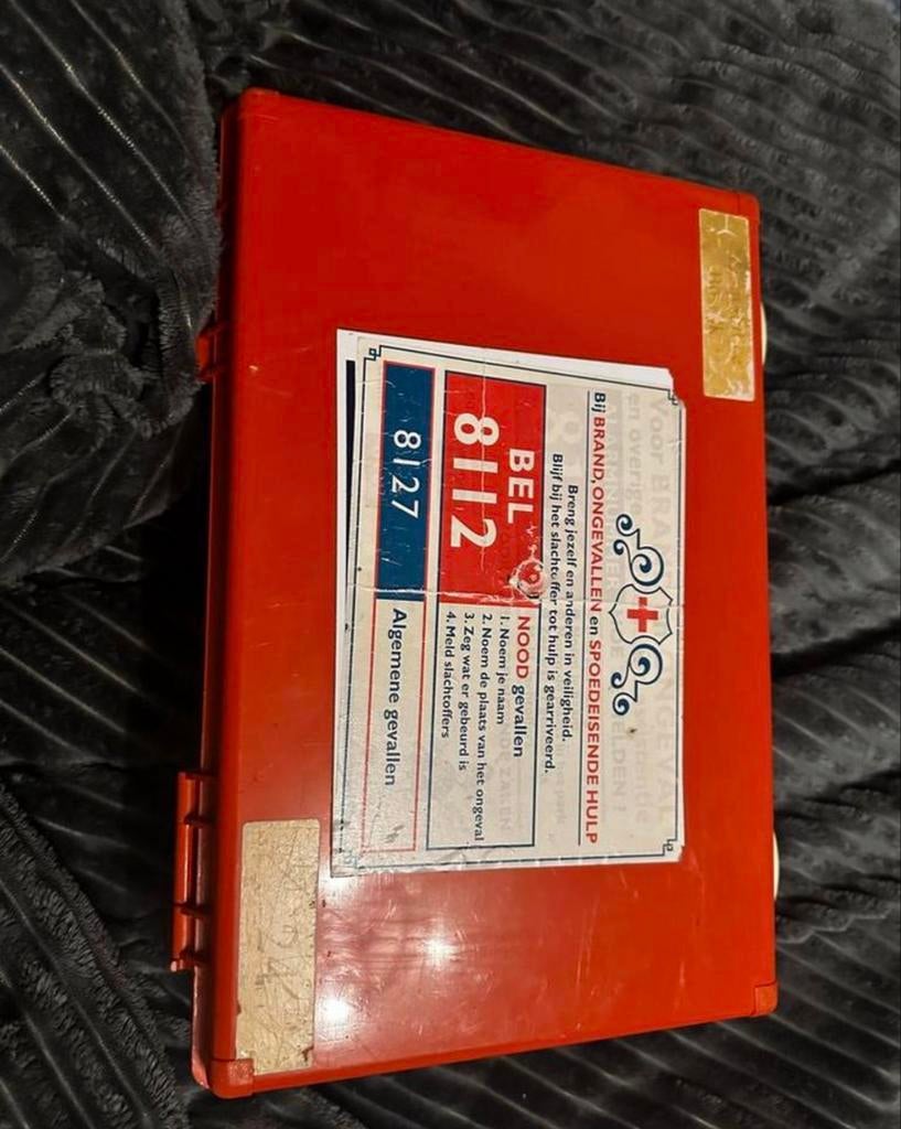 Vintage EHBO doos Efteling, Ophalen of Verzenden, Zo goed als nieuw