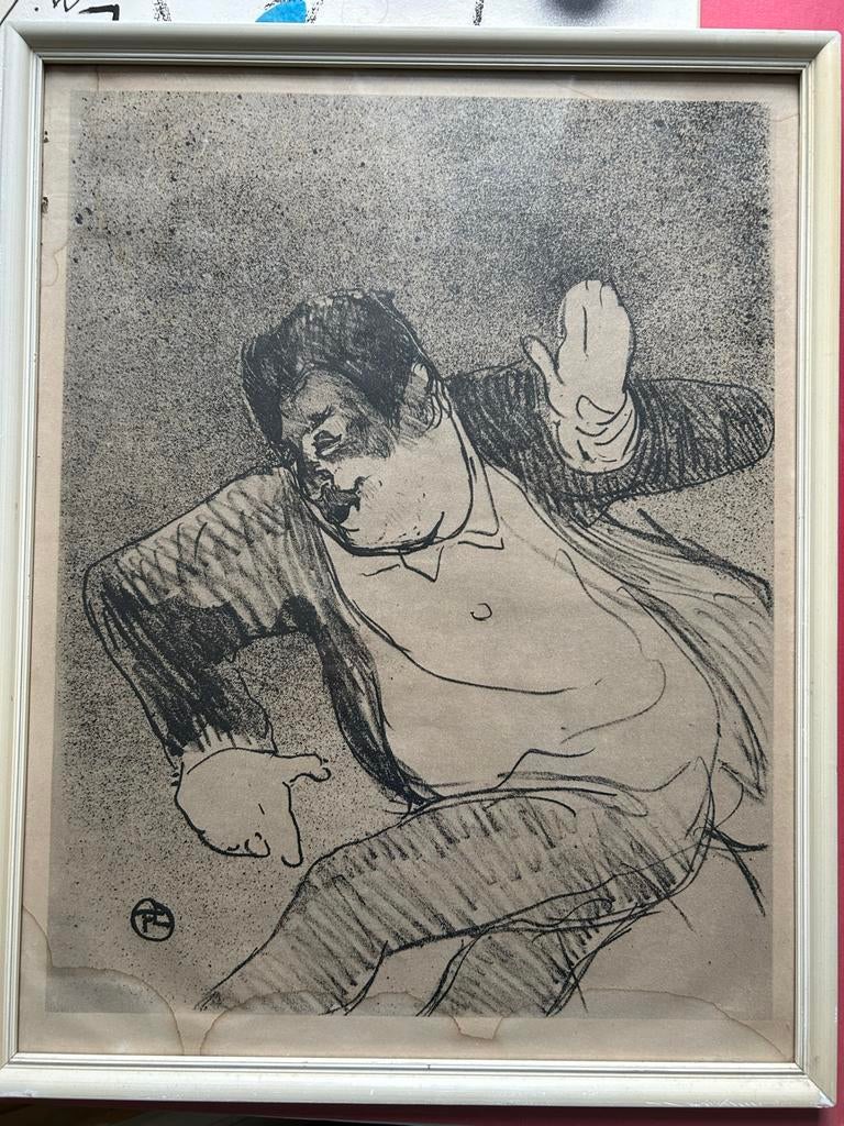 Henri de Toulouse-Lautrec Litho, Antiek en Kunst, Kunst | Litho's en Zeefdrukken, Ophalen of Verzenden