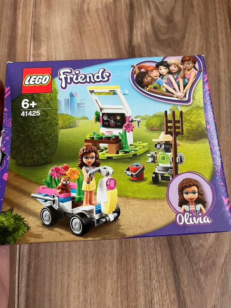Lego friends 41425 Olivia‘s bloementuin compleet, Ophalen of Verzenden, Zo goed als nieuw