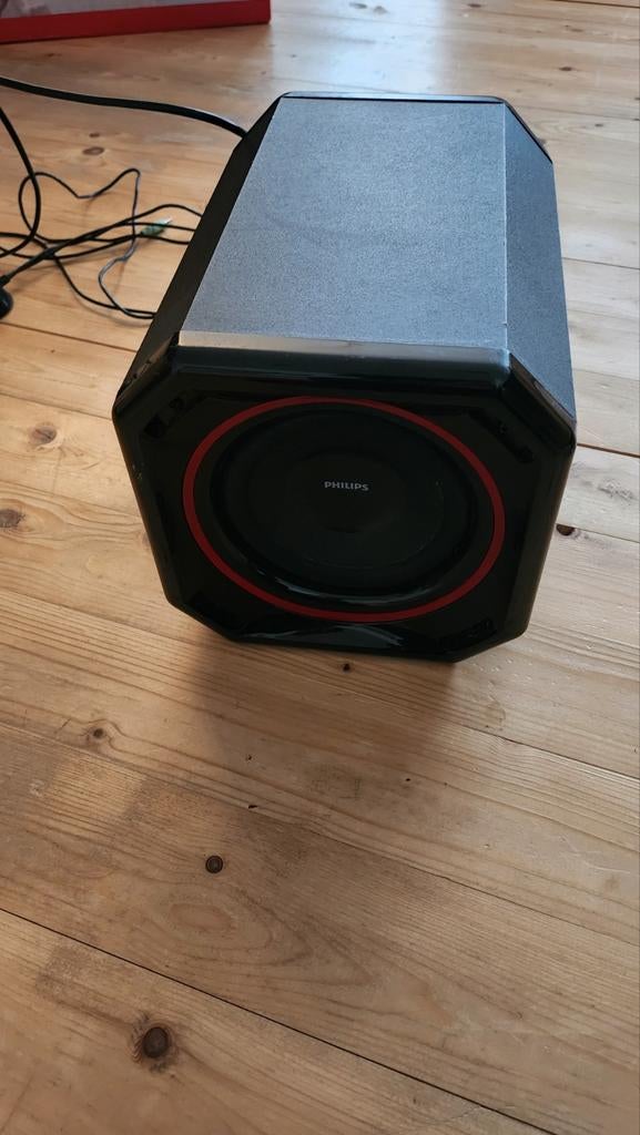 Philips subwoofer, Audio, Tv en Foto, Luidsprekers, Ophalen, 120 watt of meer, Subwoofer, Overige merken