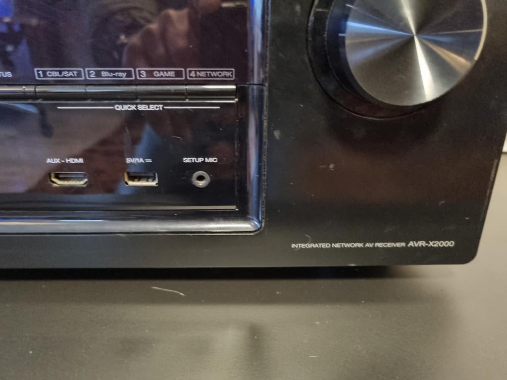 Denon receiver AVR-X2000 In NetteStaat., ., Denon, Ophalen of Verzenden, Zo goed als nieuw