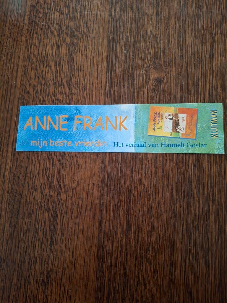 Anne Frank Boekenlegger - Mijn Beste Vriendin, Verzamelen, Ophalen of Verzenden, Gebruikt, Overige onderwerpen