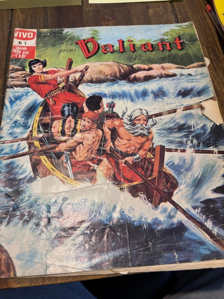 Prins Valiant No 9, Eén stripboek, Ophalen of Verzenden, Gelezen