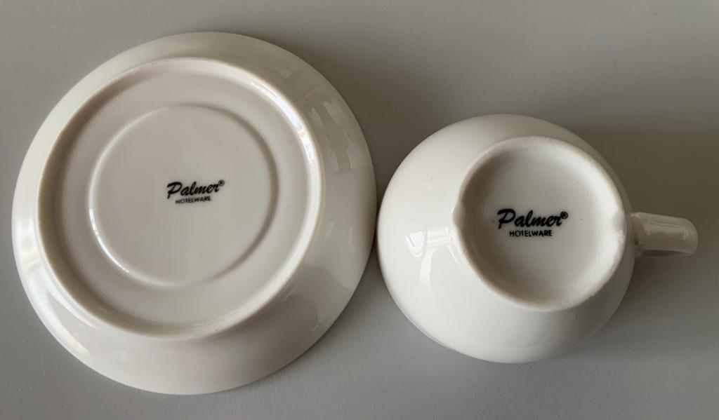 Kop en Schotels van Palmer, Ophalen, Nieuw, Effen, Kop(pen) en/of Schotel(s)