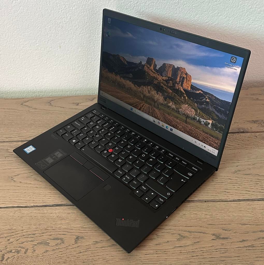 Lenovo ThinkPad X1 Carbon Gen 7 – i5-8265U |16Gb | 256GB ssd, 256 GB, Qwerty, Minder dan 2 Ghz, UK
