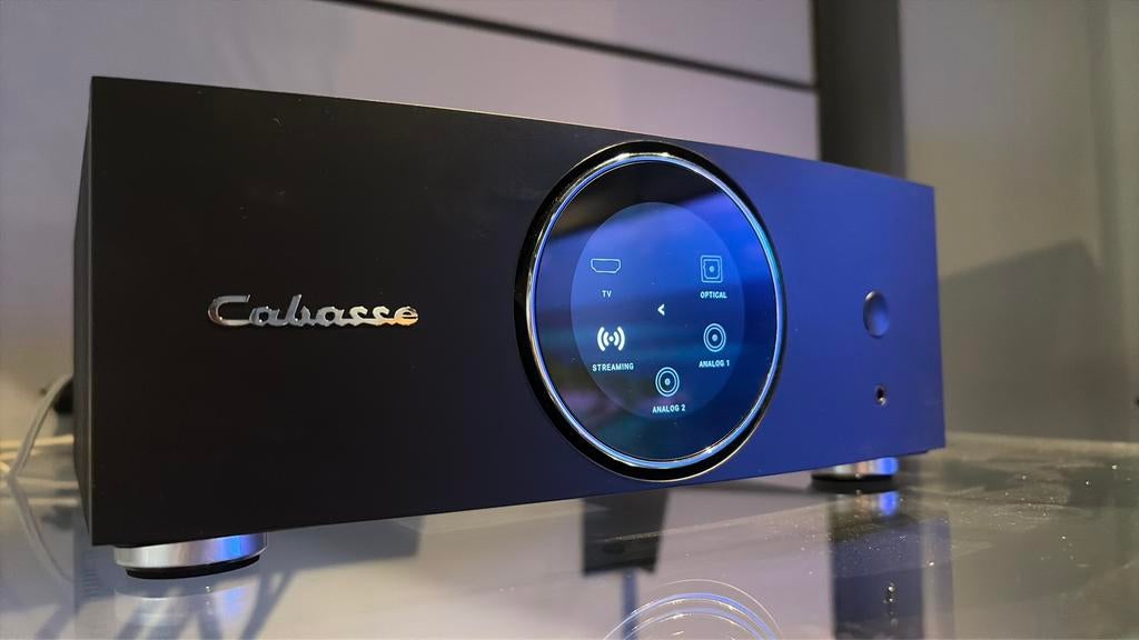 Versterker (Cabasse) ABYSS, Zo goed als nieuw, 120 watt of meer, Stereo, Ophalen