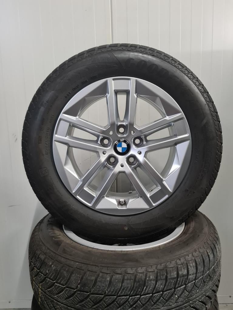 16' BMW 2 Serie U06 Styling 186 met winterbanden Origineel, Auto-onderdelen, Banden en Velgen, Banden en Velgen, Winterbanden