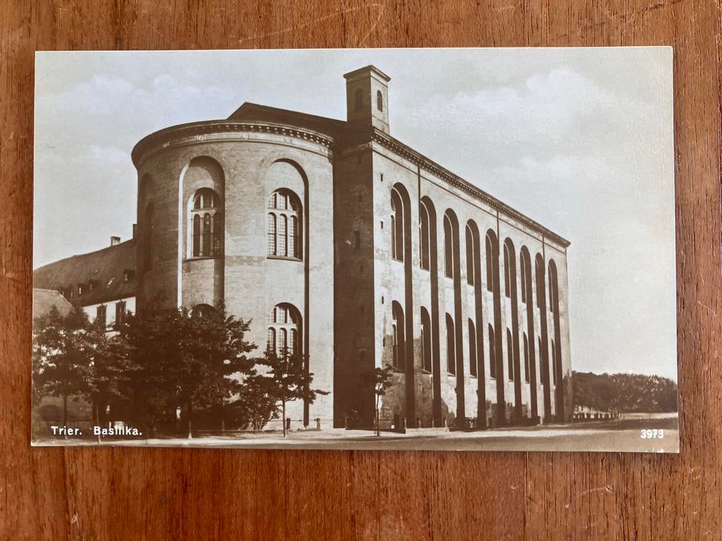 Trier. Basilika, Ophalen of Verzenden, 1920 tot 1940, Gelopen, Duitsland