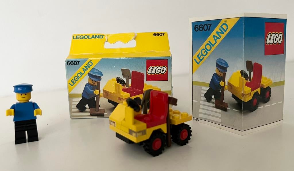 Lego Legoland 6607 Service Truck (2) met doos en instructie, Ophalen of Verzenden, Gebruikt, Complete set, Lego