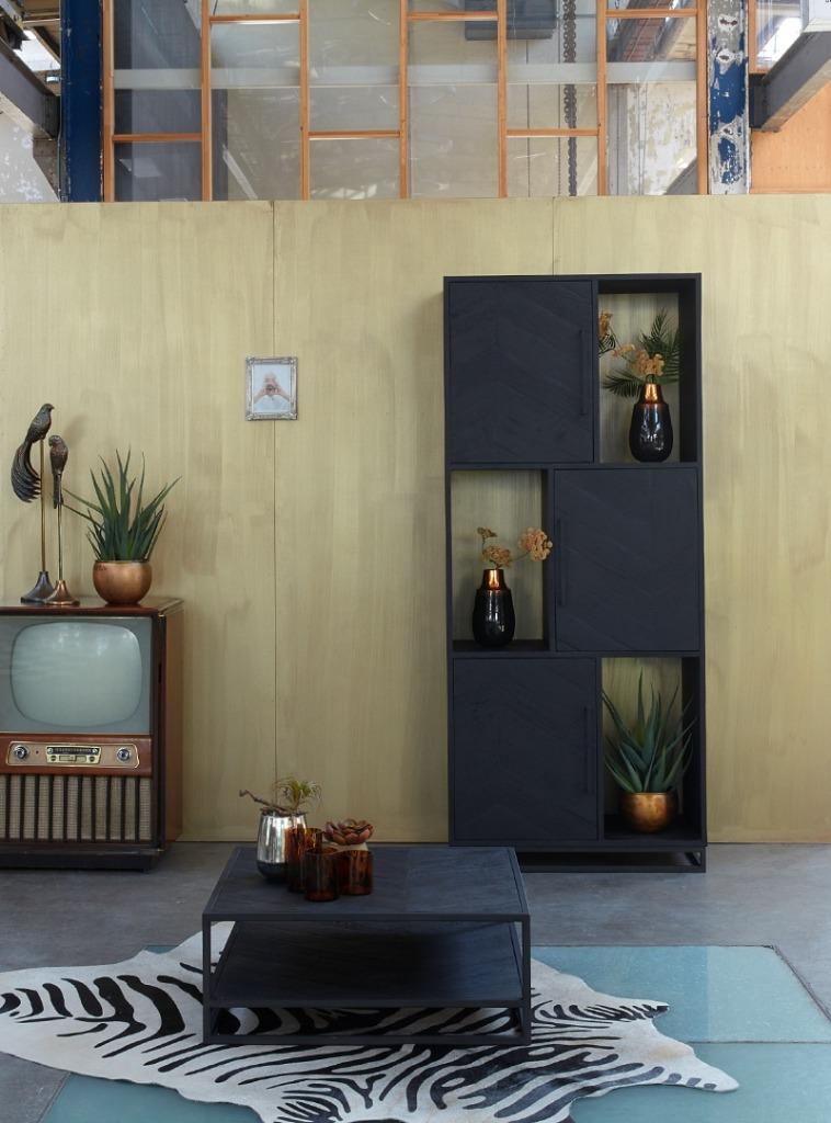 OMG salontafel ROFB014 l Whoon l Room108 lvan €629 voor €159, Ophalen, 50 tot 100 cm, Teakhout, Vierkant