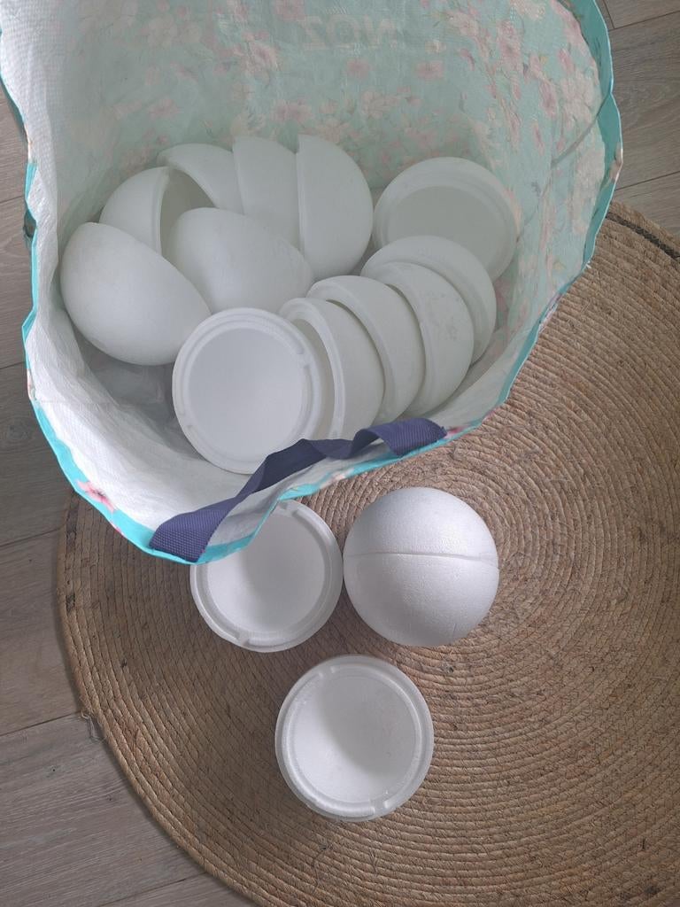 Polystyreen ballen / piepschuim ballen, Hobby en Vrije tijd, Knutselen, Ophalen of Verzenden, Nieuw