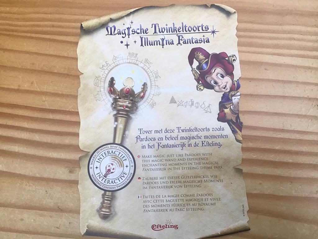 Efteling reclame,,Twinckeltoorts,,, Ophalen of Verzenden, Nieuw, Overige typen