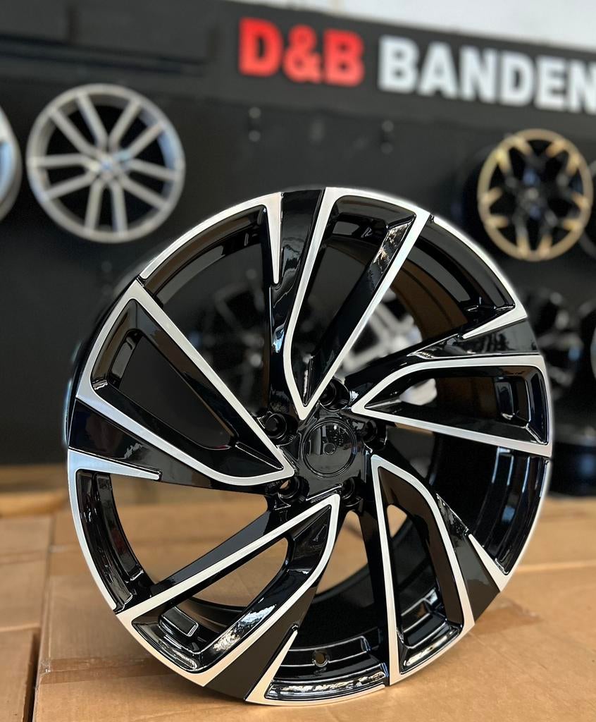 18 19 inch Adelaide look velgen 5x112 vw golf gti t roc seat, 18 inch, Velg(en), Nieuw, Ophalen of Verzenden