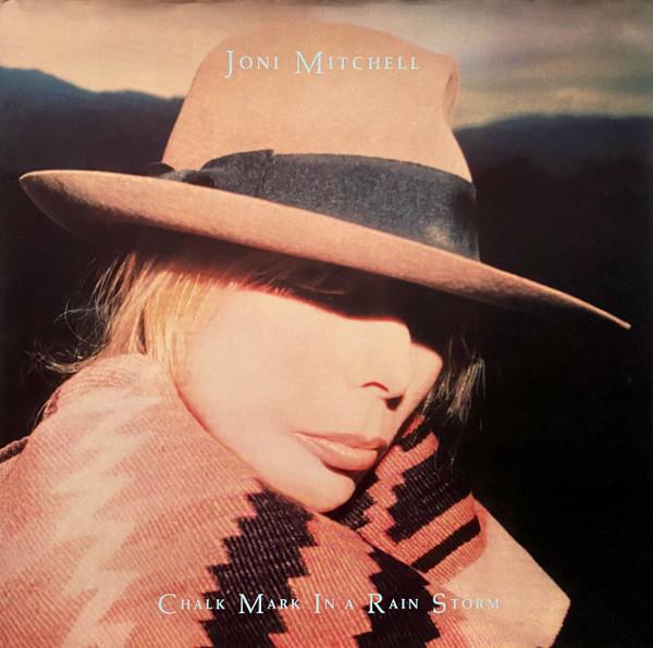 Joni Mitchell - Chalk Mark In A Rain Storm LP, Ophalen of Verzenden, Zo goed als nieuw, 12 inch