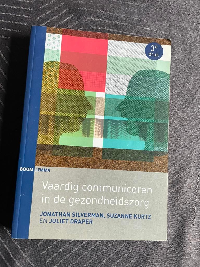 Vaardig communiceren in de gezondheidszorg, Ophalen of Verzenden, Zo goed als nieuw, Jonathan Silverman; Suzanne Kurtz; Juliet Draper