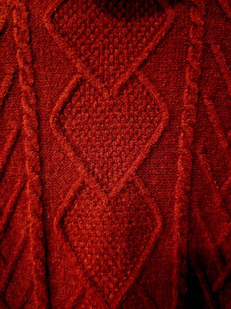 Heerlijk zachte vintage rode coltrui met cashmère, Ophalen of Verzenden, Zo goed als nieuw, Maat 36 (S), Rood