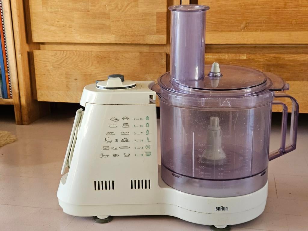 Keukenmachine Braun., Ophalen of Verzenden, Zo goed als nieuw, 3 snelheden of meer