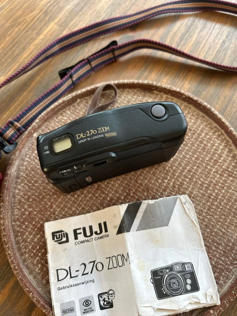 Fuji DL-270 Zoom Compact Camera, Audio, Tv en Foto, Fotocamera's Analoog, Ophalen of Verzenden, Zo goed als nieuw, Compact, Fuji
