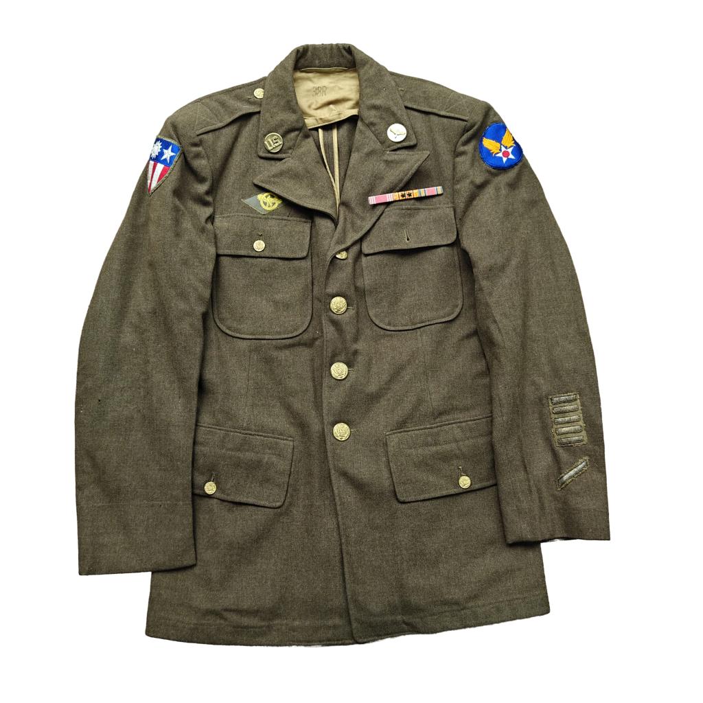 WWII US Class A jacket CBI Air Force 2, Verzamelen, Militaria | Tweede Wereldoorlog, Luchtmacht, Kleding of Schoenen, Amerika