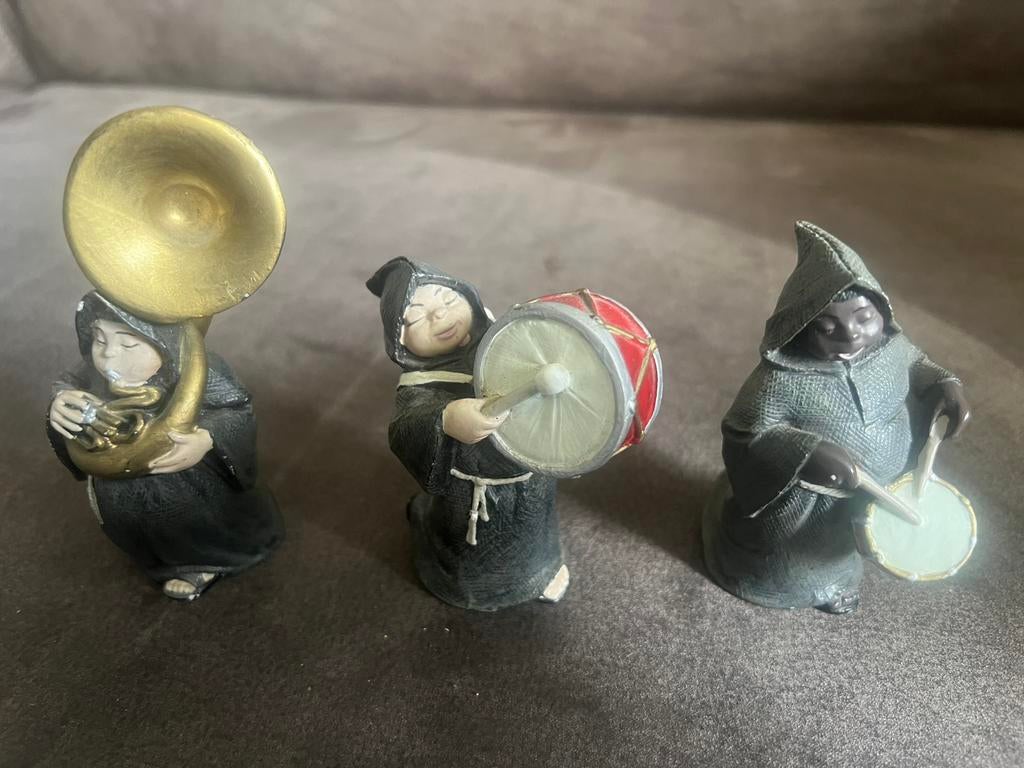 3 Monnik Beeldjes Abbey Parade Parastone., Ophalen of Verzenden, Zo goed als nieuw, Mens