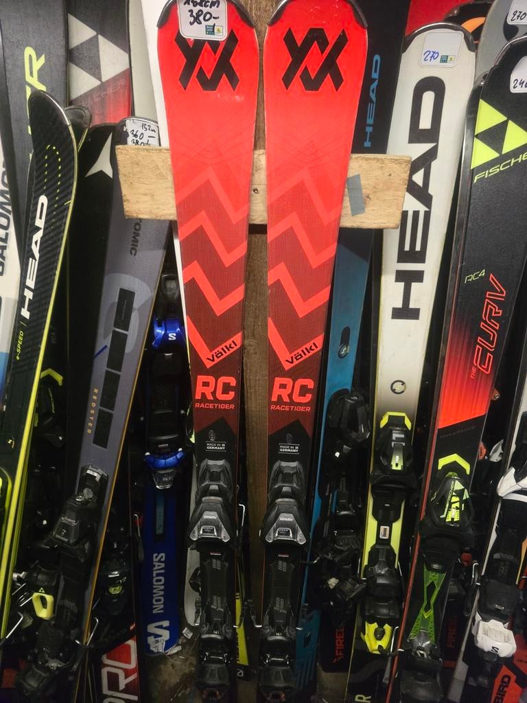 158cm VOLKL RACETIGER RC RACE CARVE, Overige merken, 140 tot 160 cm, Ophalen of Verzenden, Zo goed als nieuw